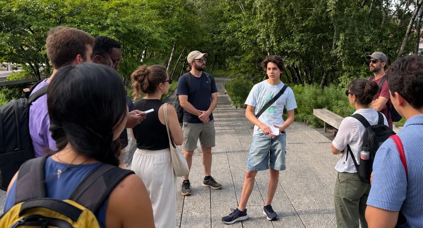Architecture and public art walking tours in New York